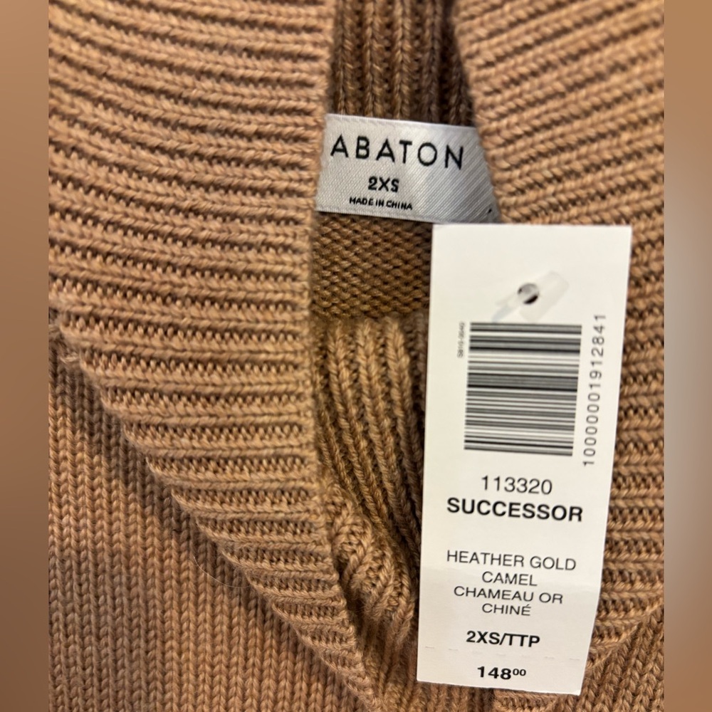 NWT Aritzia Babaton Successor Merino Wool Sleeveless Turtleneck 2XS oversized - Picture 6 of 6